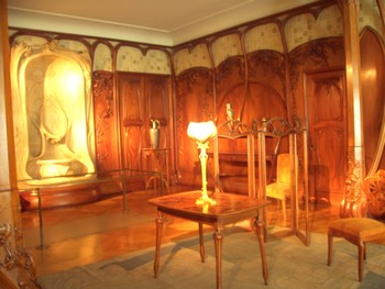 Une salle Art Nouveau.