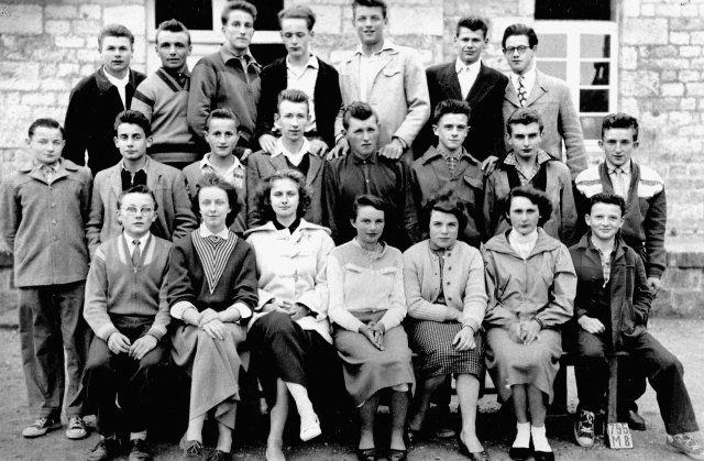 1955-1956. Classe de Troisième.