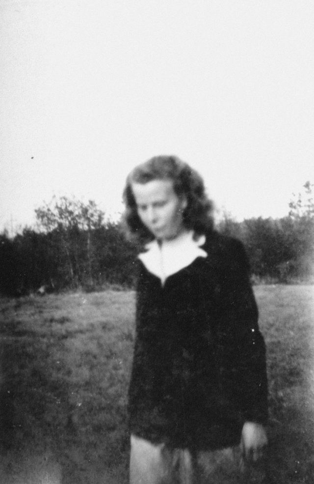 Madeleine Quettier au printemps 1944.